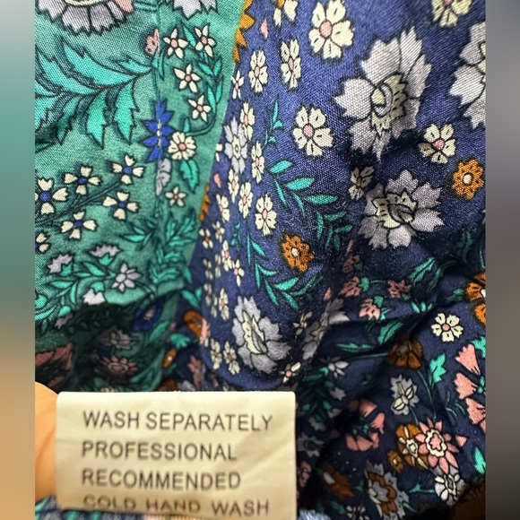 JAASE Boho Floral Button Down Maxi Dress S Beautiful!!! - Picture 8 of 11